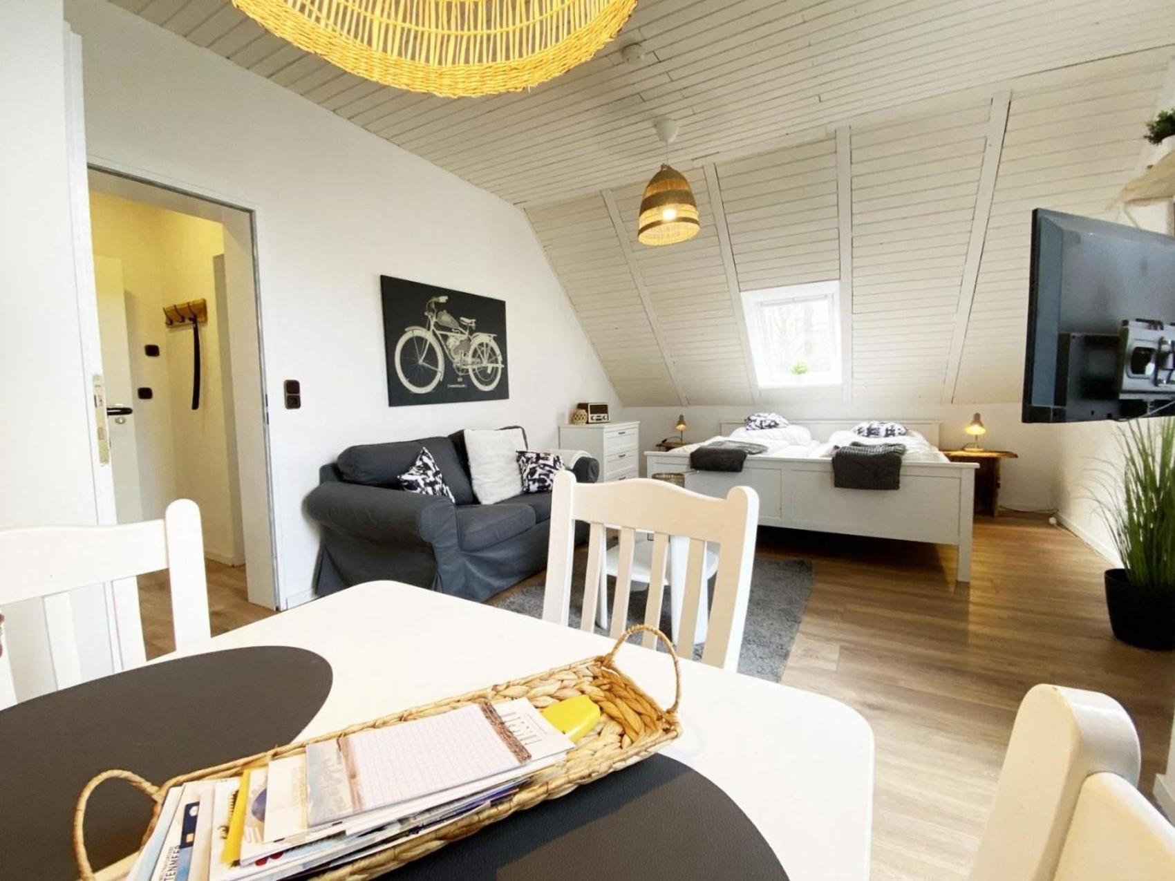 Ferien Im Wangerland - Haus Wiesenweg - Apartment 2 1Og 霍鲁梅尔希尔 外观 照片